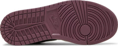 Nike Womens Air Jordan 1 Low SE Sneakers - 'Light Mulberry'