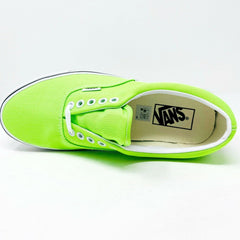 Vans Era (Neon) Gecko Green True White Womens Casual Shoes Sneakers