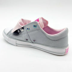 Converse CTAS Maddie Slip Wolf Grey Pink White Kids Casual Shoes 665988F