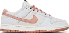 Nike Mens Dunk Low Retro Premium Sneakers - 'Fossil Rose'