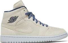 Nike Womens Air Jordan 1 Mid SE Sneakers - 'Sanddrift'