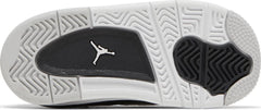 Nike Toddlers Air Jordan 4 Retro Sneakers - 'Military Black'