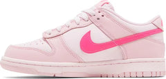 Nike Pre School Kids Dunk Low Sneakers - 'Triple Pink'