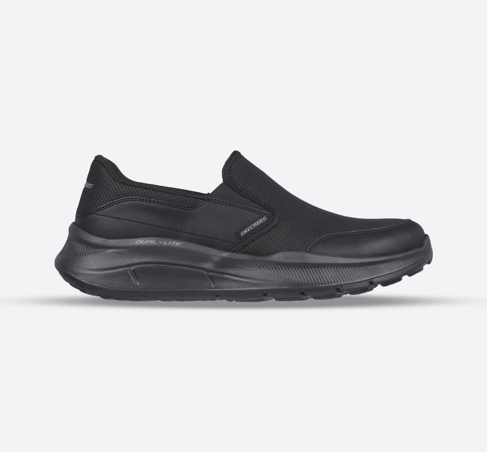 Men's Wide Fit Skechers 232515 Equalizer 5.0 Persistable Trainers - Black