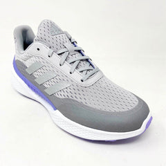 Adidas Summervent Grey Silver Purple Womens Spikeless Golf Shoes GV9749