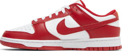 Nike Mens Dunk Low Retro Sneakers - 'Gym Red'