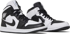 Nike Womens Air Jordan 1 Mid SE Sneakers - 'Homage'