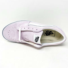 Vans SK8 Low Orchid Ice True White Womens Suede Casual Shoes Sneakers