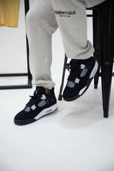 Nike Mens Air Jordan 4 Retro Sneakers - 'White Thunder'