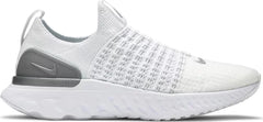 Women’s Nike React Phantom Run Flyknit 2 'True White Silver'