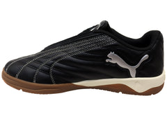 Puma Tifosi Calcio LS Mens Comfort Lace Up Casual Shoes Black Alpine