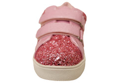 Grosby Angel Infant Toddler Junior Kids Girls Adjustable Strap Shoes