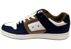 DC Shoes Mens Manteca 4 Comfortable Leather Shoes Tan Brown