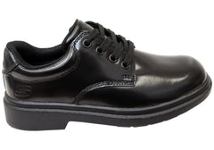 Skechers Unisex Kids Smooth Tracks Comfortable Lace Up School Shoes