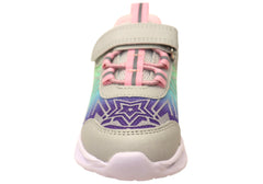 Koala Lights Xing Comfortable Toddler Junior Girls Kids Light Up Shoes