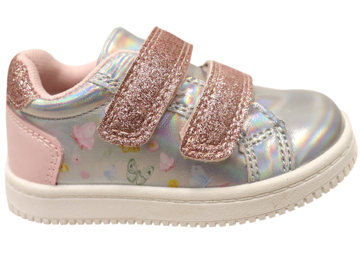 Grosby Sugar Kids Comfortable Adjustable Strap Girls Shoes