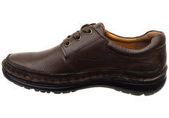 Hush Puppies Borrow Mens Comfortable Leather Triple Wide Fit Shoes