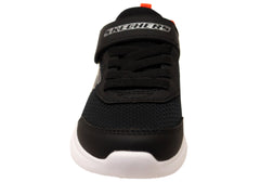 Skechers Boys Kids Selectors Reset Achieved Shoes Black Red