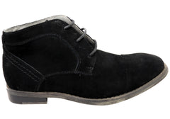 Julius Marlow Bolder Kids Boys Lace Up Suede Leather Boots