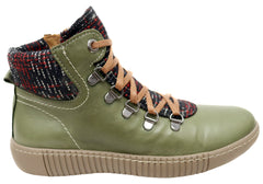 Cabello Comfort Willow Womens European Comfortable Leather Boots