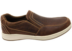 Rockport Jeode RO Mens Leather Comfortable Slip On Shoes