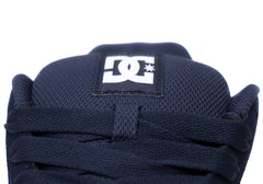 DC Shoes Mens Gaveler 2.0 Comfortable Leather Shoes Navy White Gum