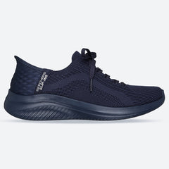 Women's Wide Fit Skechers 150447 Slip-ins Ultra Flex 3.0 Pure Color Trainers