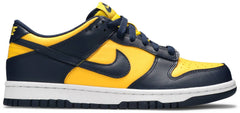 Nike Grade School Womens Dunk Low Sneakers - 'Michigan' 2021