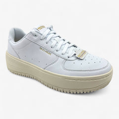 Skechers Grand 92 Be Lifted White Natural Womens Court Classics Sneaker