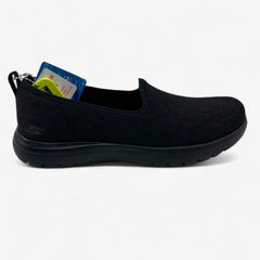 Skechers On The Go Flex Eden Black Womens Casual Slip-On
