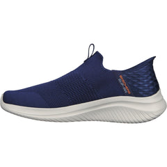 Men's Wide Fit Skechers 232450W Slip-ins Ultra Flex 3.0 Smooth Step Trainers - Navy