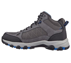 Men's Wide Fit Skechers 204477 Selmen Melano Hiking Boots - Grey