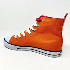 Polo Ralph Lauren Orange Harbour Hi Kids Casual Shoes 990016