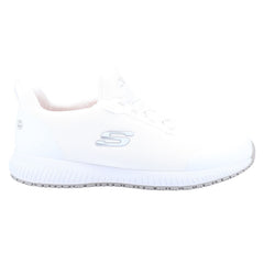 Men's Wide Fit Skechers 200051EC Squad Sr Myton Trainers - White