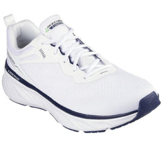 Men's Relaxed Fit Skechers 232836 Edgeride Exxo Trainers - White Navy