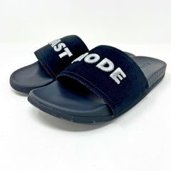 STNDRD Standard Los Angeles Monaco Beast Mode Black Womens Gym Slide Sandals