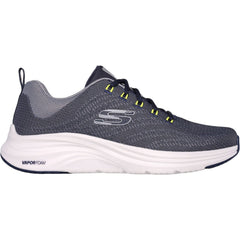 Men's Wide Fit Skechers 232626 Vapor Foam Varien Trainers - Navy/Grey
