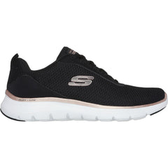 Womens Wide Fit Skechers 150206 Flex Appeal 5.0 Uptake Trainers