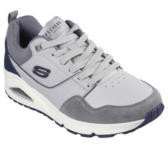 Men's Wide Fit Skechers 183020 Uno Retro One Trainers