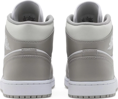 Nike Mens Air Jordan 1 Mid Sneakers - 'College Grey'