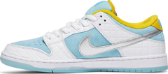 Nike Mens FTC x Dunk Low SB Sneakers - 'Lagoon Pulse'
