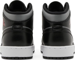 Nike Grade School Womens Air Jordan 1 Mid Sneakers - 'Shadow'