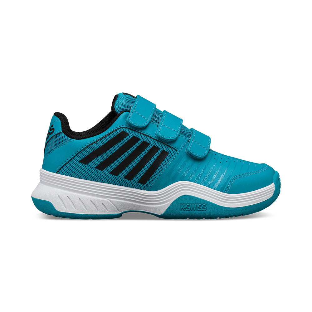 K-Swiss Court Express Strap Kids' Omni Court Tennis Shoes