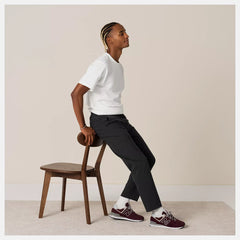 Men's Wide Fit New Balance ML574EVM Walking/Running Trainers - Exclusive - Burgundy/White ENCAP