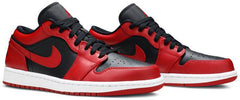 Nike Grade School Womens Air Jordan 1 Low Sneakers - 'Reverse Bred'