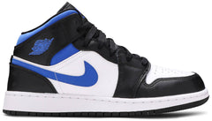 Nike Grade School Womens Air Jordan 1 Mid Sneakers - 'Racer Blue'