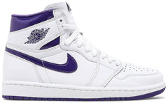 Nike Womens Air Jordan 1 High OG Sneakers - 'Court Purple'